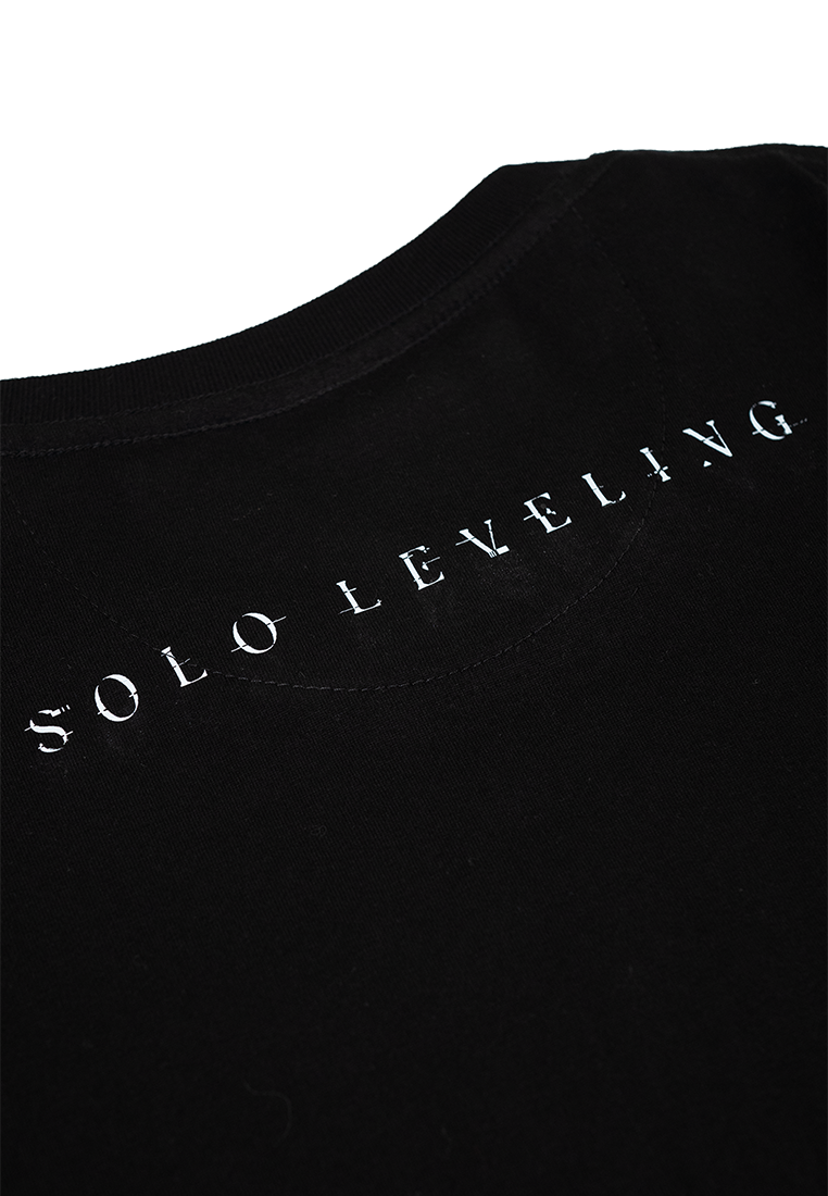 Ryusei x Solo Leveling | Tshirt Jinwoo Dagger Black