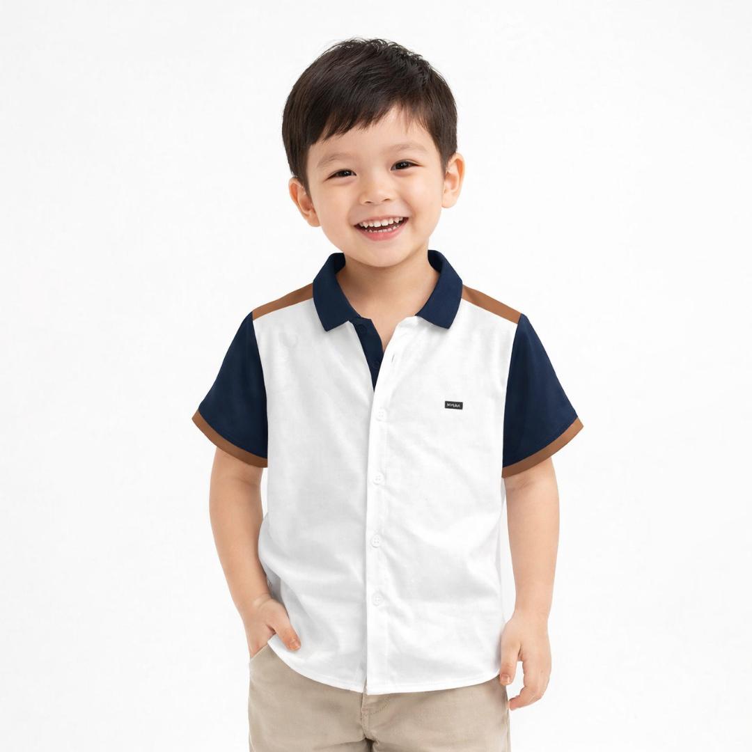 Ryusei Kemeja Anak Kasagi CMB White