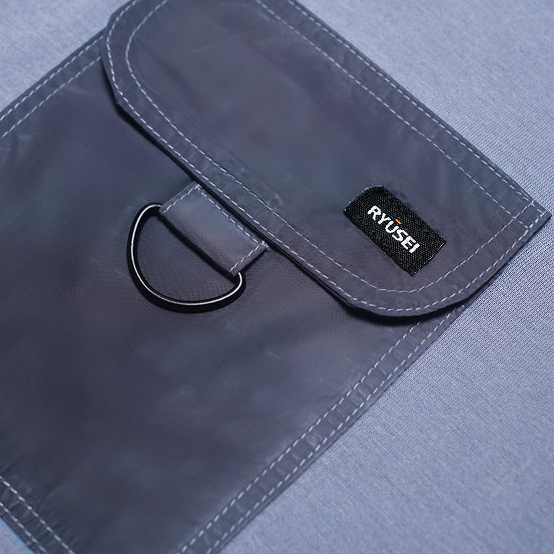 Ryusei Kaos Pria Oversize Boxy Tagashi Pocket