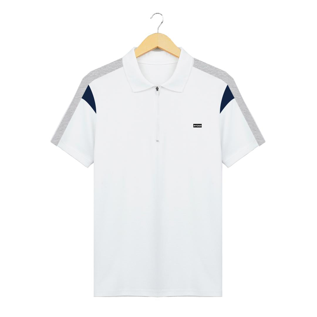Ryusei Polo Shirt Kamakari CMB White