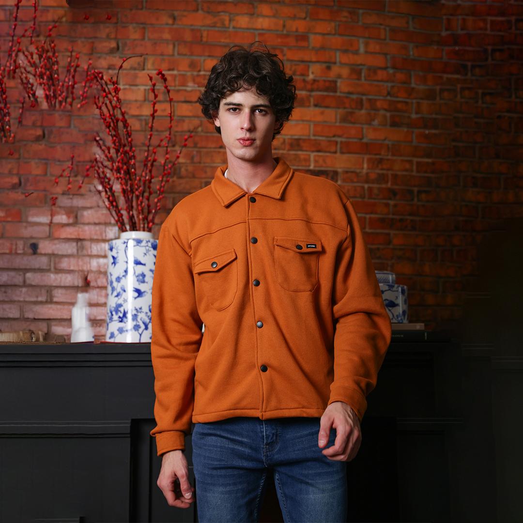 Ryusei Jaket Pria Boxy Fit Fukusaki