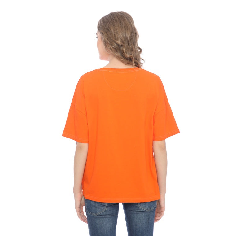 Ryusei Tshirt Oversize Yuki Orange