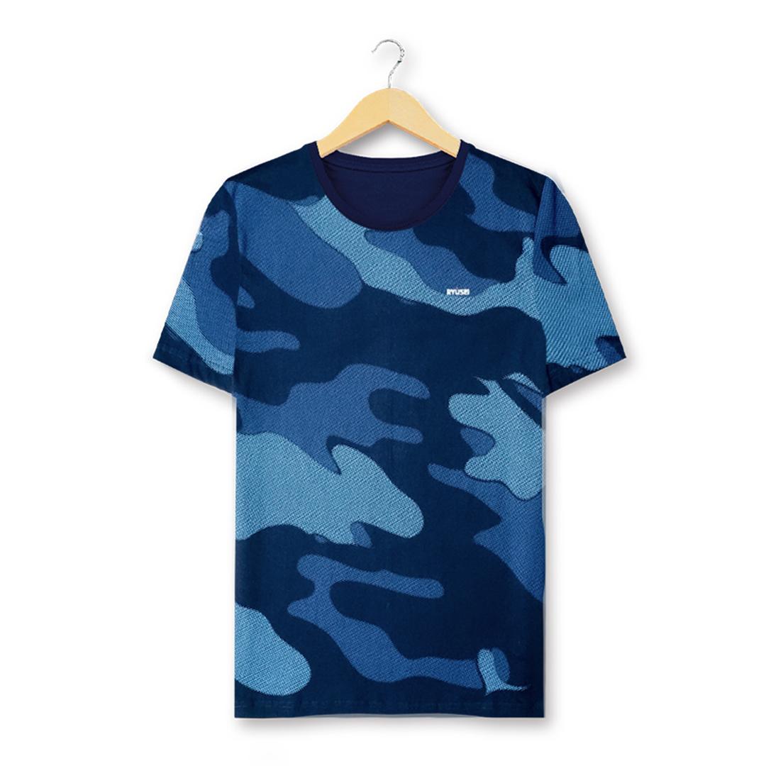 Ryusei Tshirt Ashigaka Navy