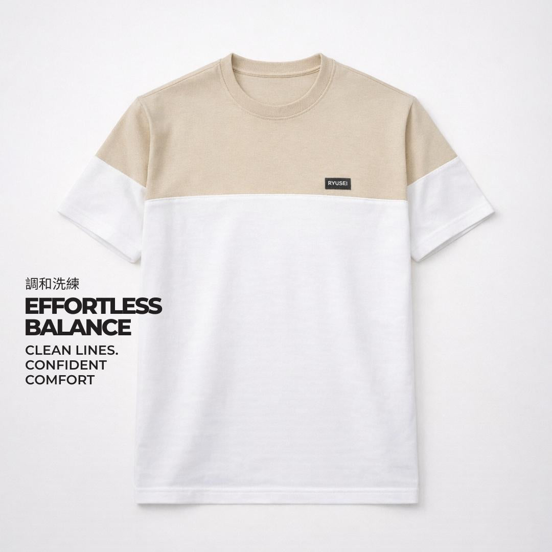 Ryusei Kaos Pria Kanayama CMB Light Brown