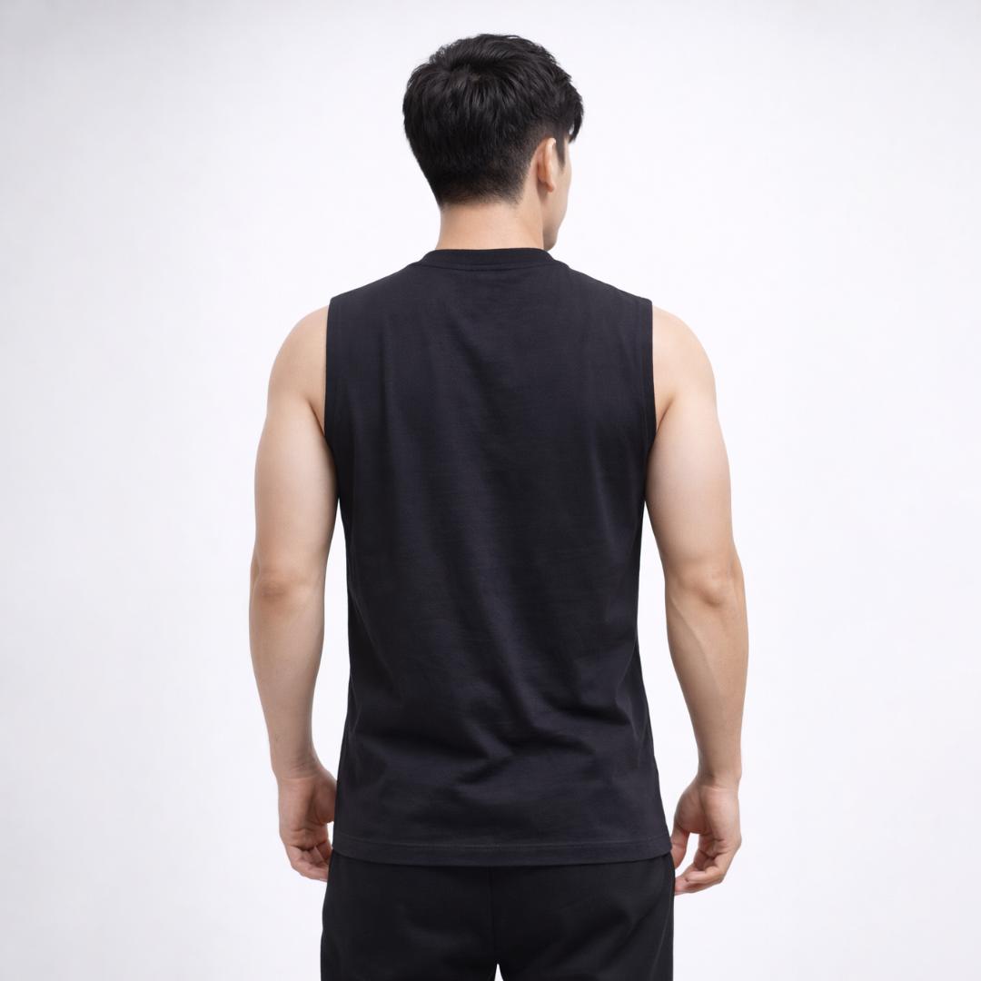 Ryusei Tanktop Pria Takara Black