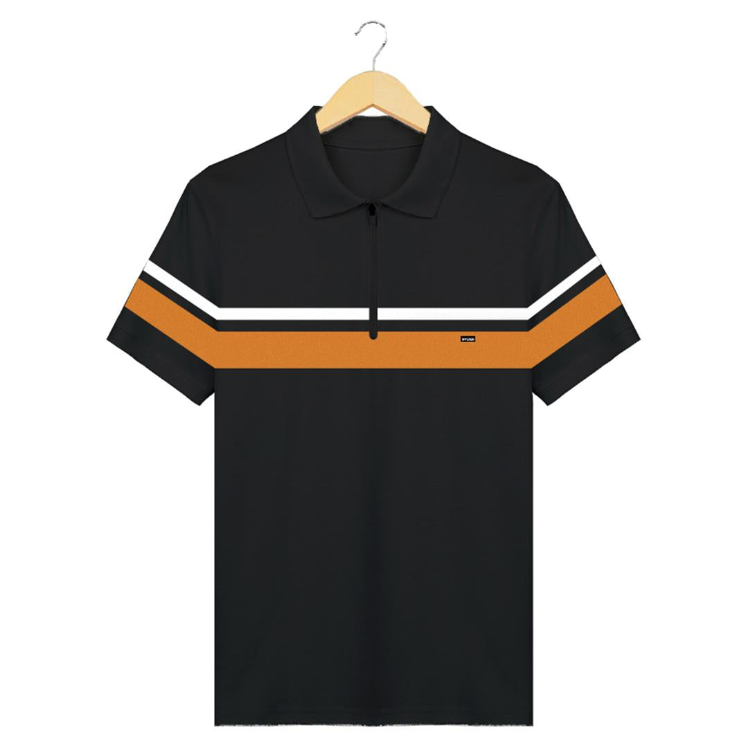 Ryusei Polo Shirt Fumitaka CMB Black