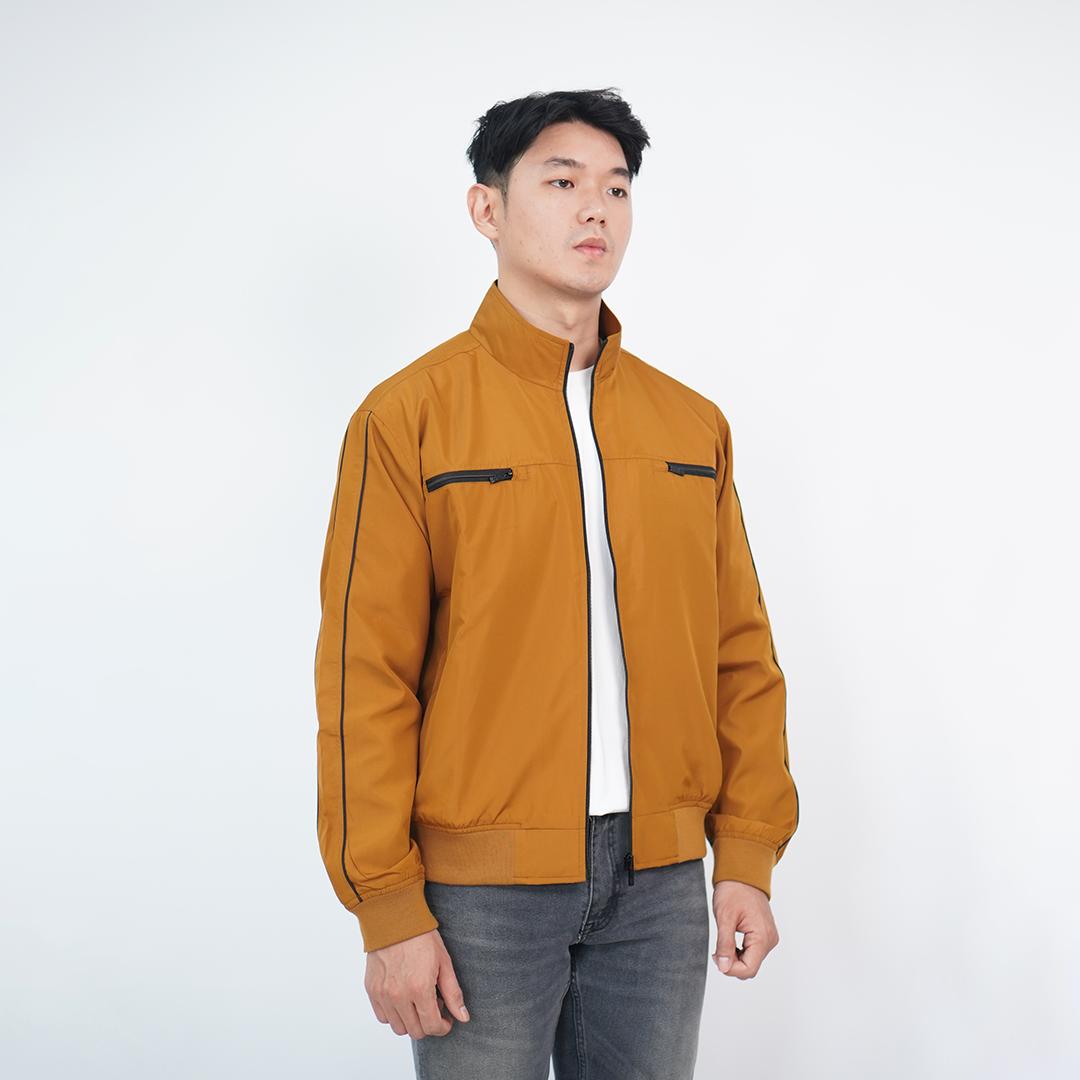 Ryusei Windbreaker Jacket Yoriyuki Mustard - Jaket Parasut