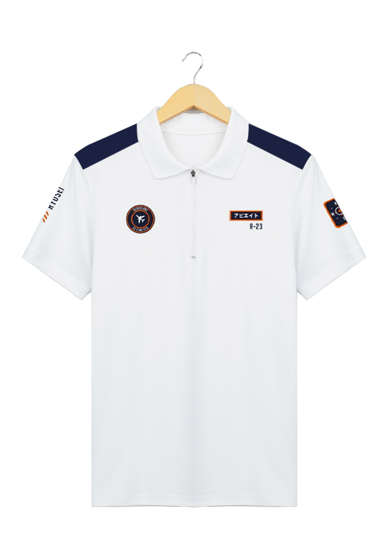 Ryusei Polo Shirt Fly CMB White - Ryusei