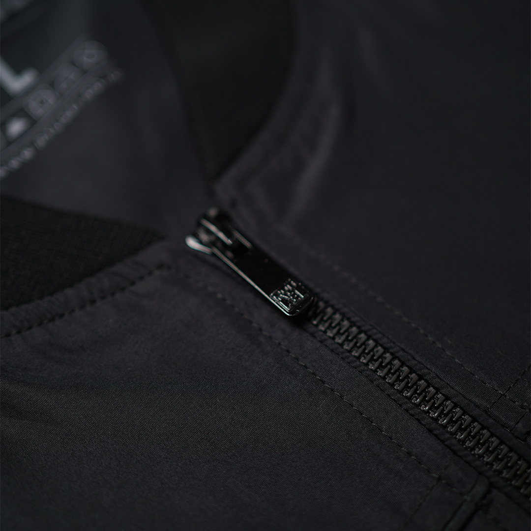 Ryusei Windbreaker Jacket Wakiyama Black - Jaket Parasut