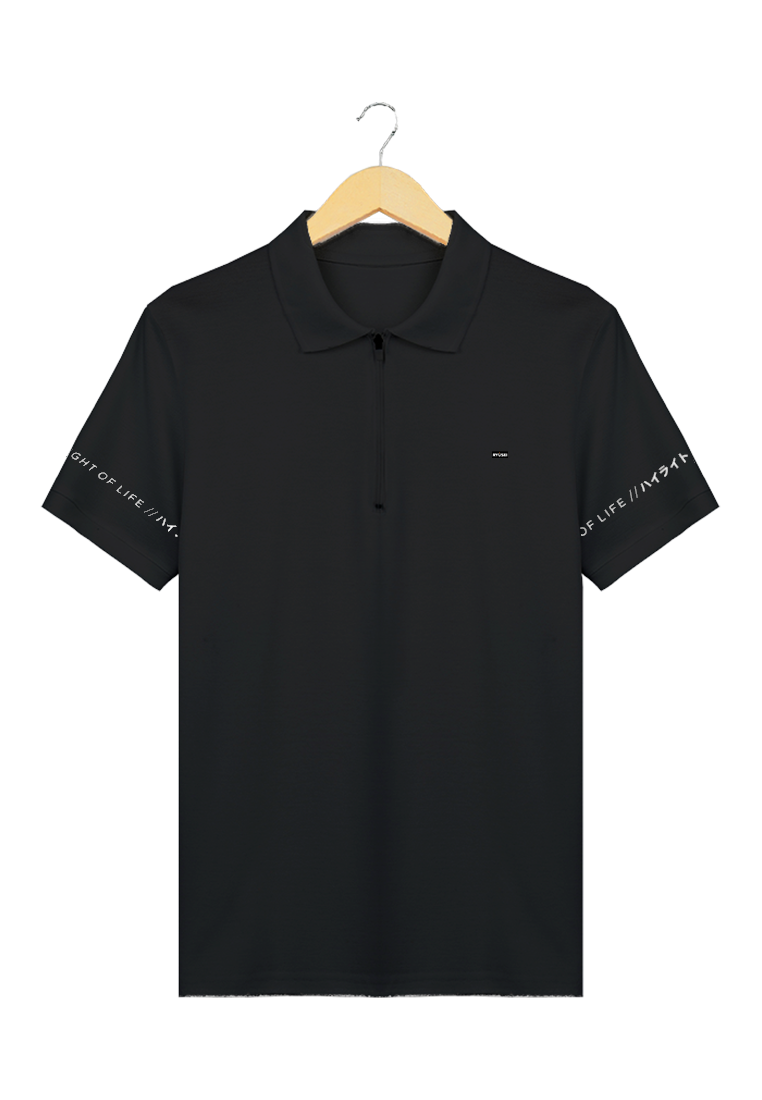 Ryusei Polo Shirt Kagayaki Black