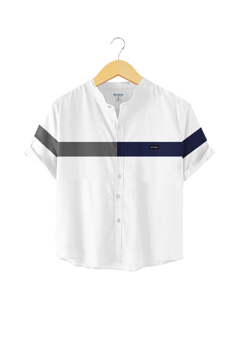 Ryusei Shirt Kids Yoshikawa CMB White