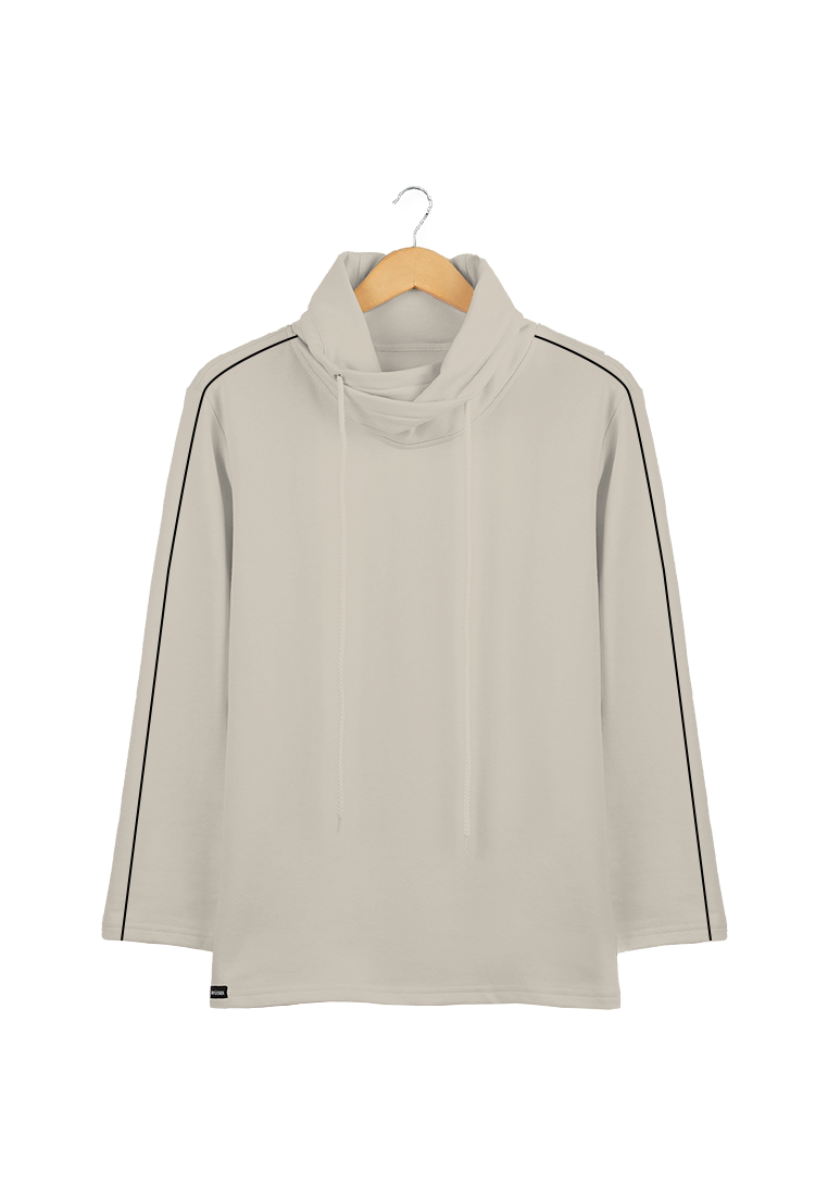 Ryusei Kaos Pria Nandito Kin Beige