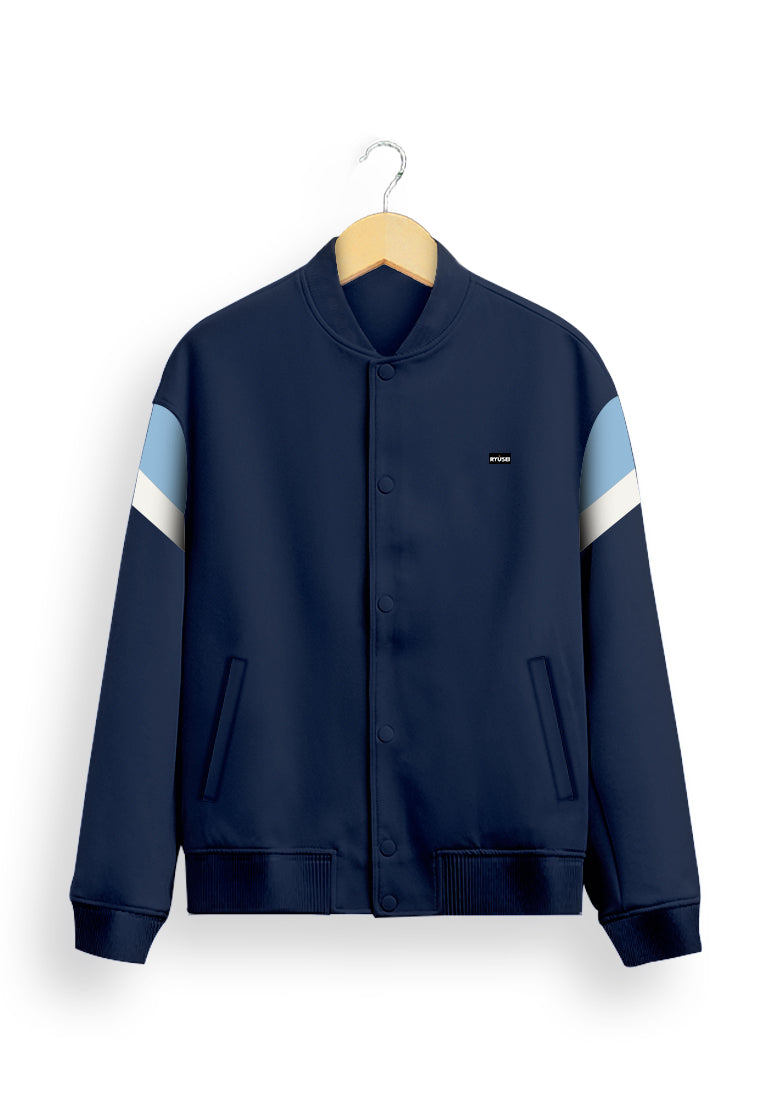Ryusei Jacket Bomber Koshiro CMB Navy - Ryusei