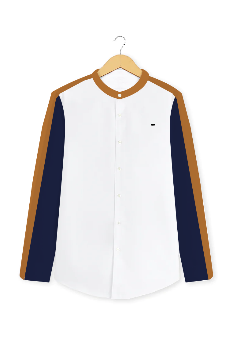 Ryusei Shirt Narushima Long Sleeve CMB White - Ryusei