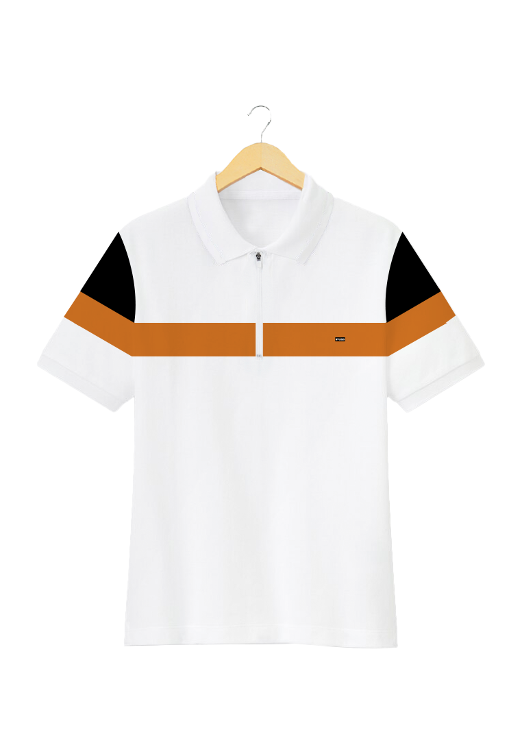 Ryusei Polo Shirt Kids Takazuka White