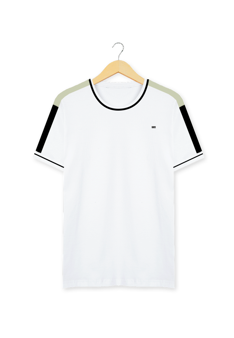Ryusei Kaos Pria Katamashi CMB White