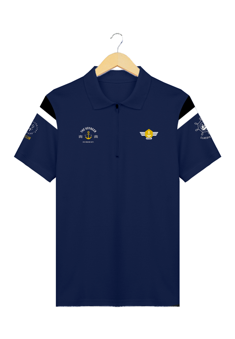 Ryusei Polo Shirt Sailing Navy - Ryusei