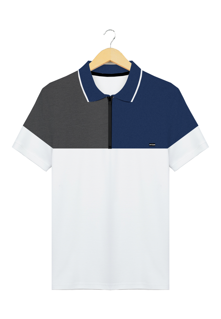 Ryusei Polo Shirt Rikuto CMB White - Ryusei