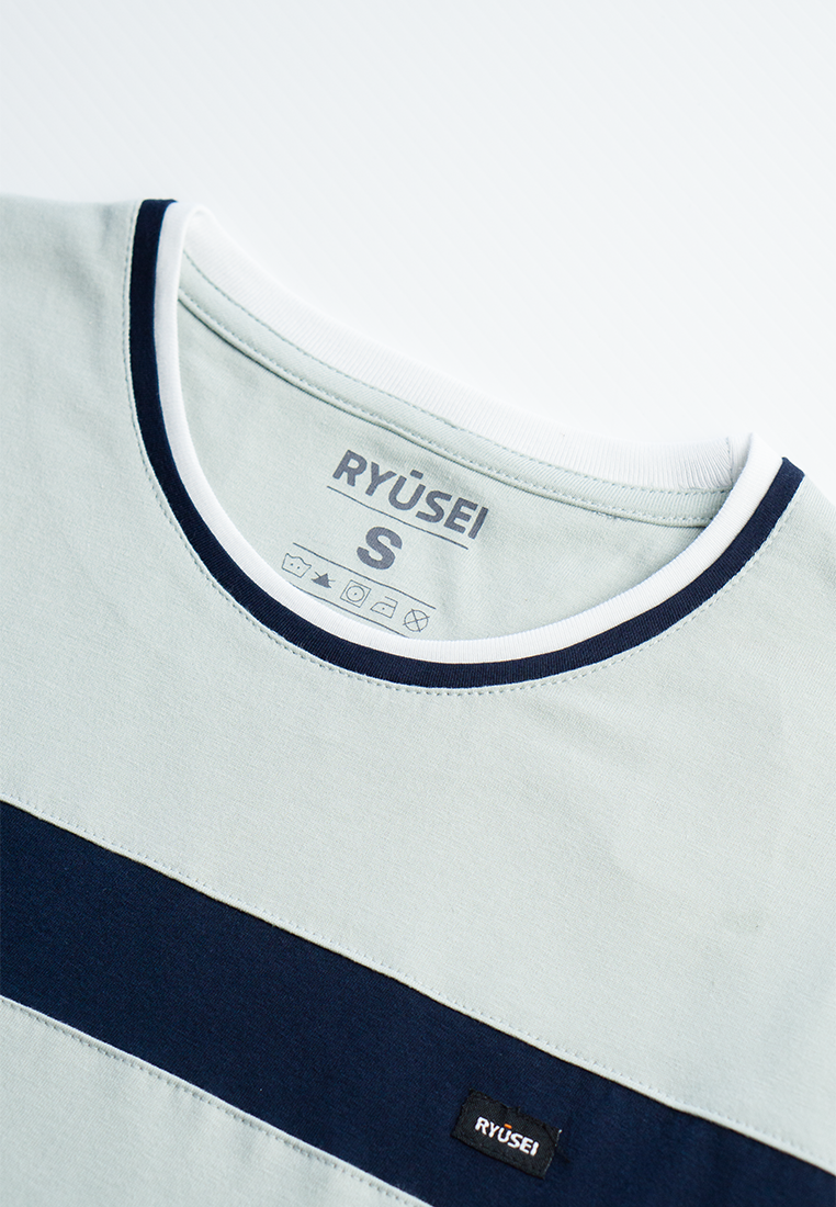 Ryusei Kaos Pria Karashima CMB Light Green