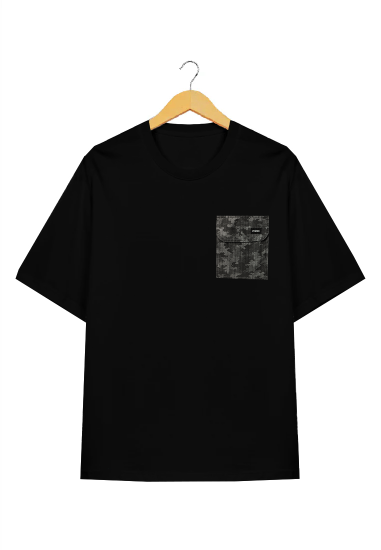 Ryusei Kaos Pria Oversize Boxy Hatanaka Pocket