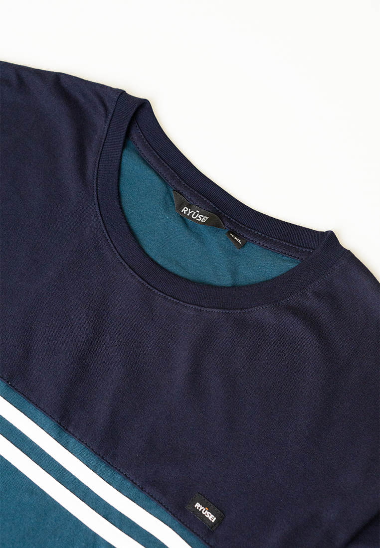 Ryusei Kaos Pria Komatsu CMB Deep Blue