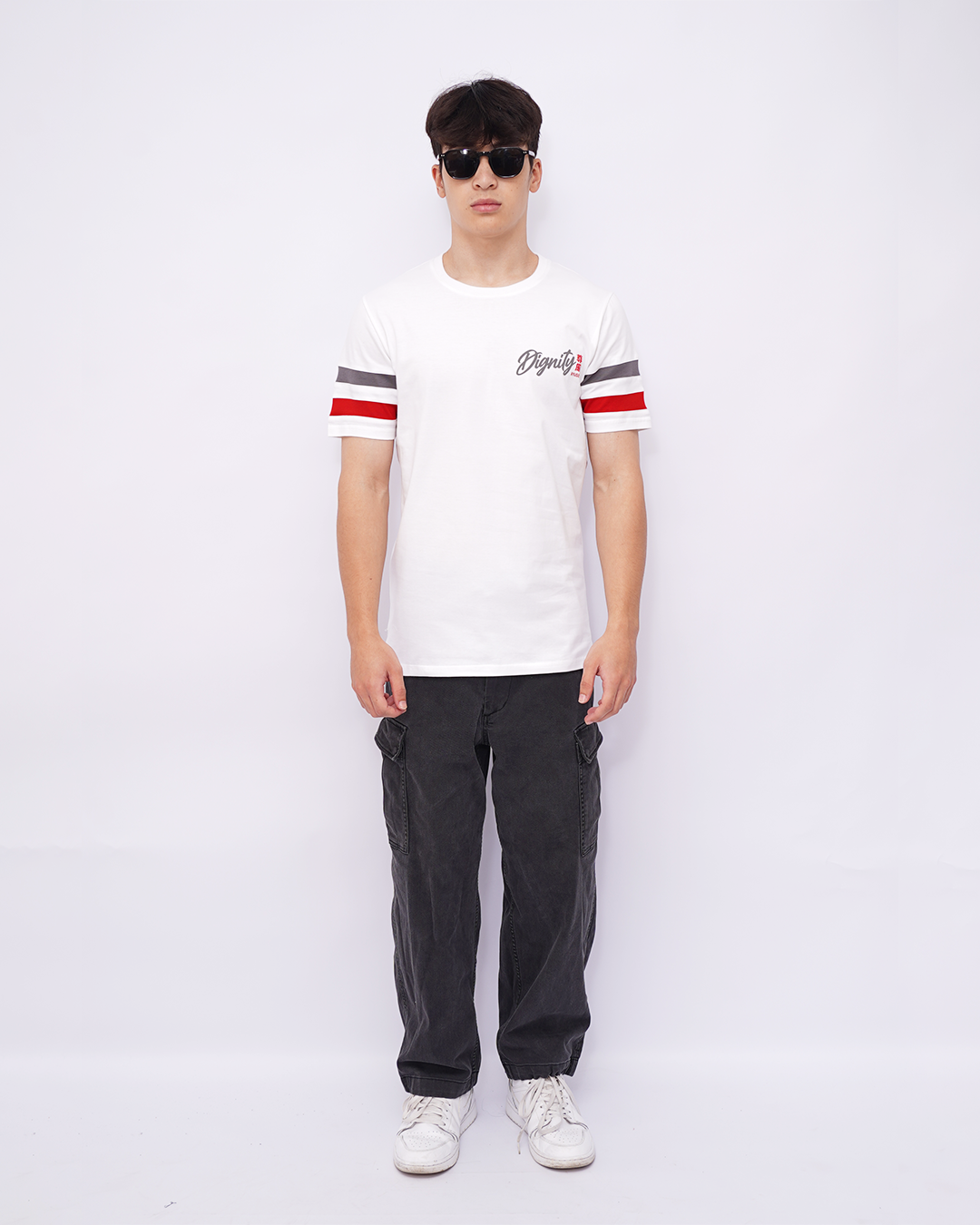 Ryusei Kaos Pria Dignity CMB White