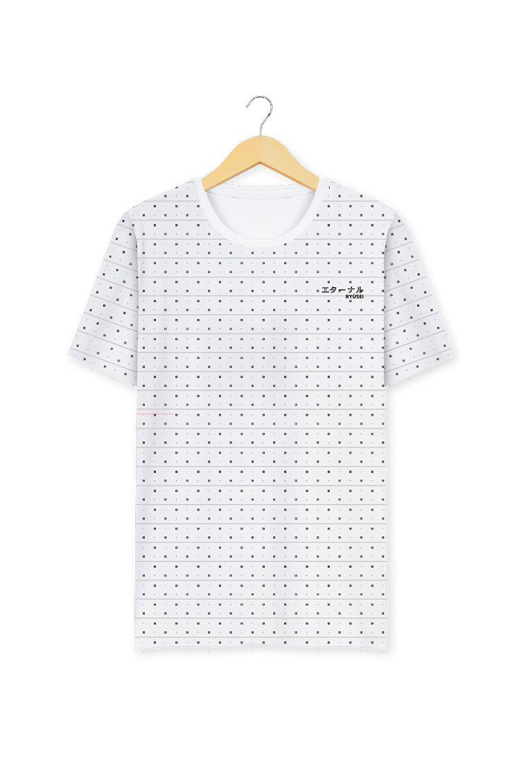 Ryusei Kaos Pria Yutanari White