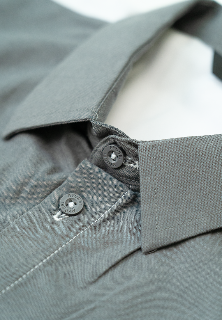 Ramadhan Series | Ryusei Kemeja Anak Takagawa CMB Dark Grey