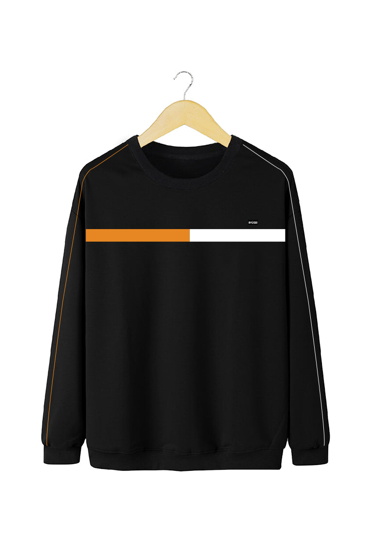 Ryusei Sweater Yoshihiro Stripe Black - Ryusei