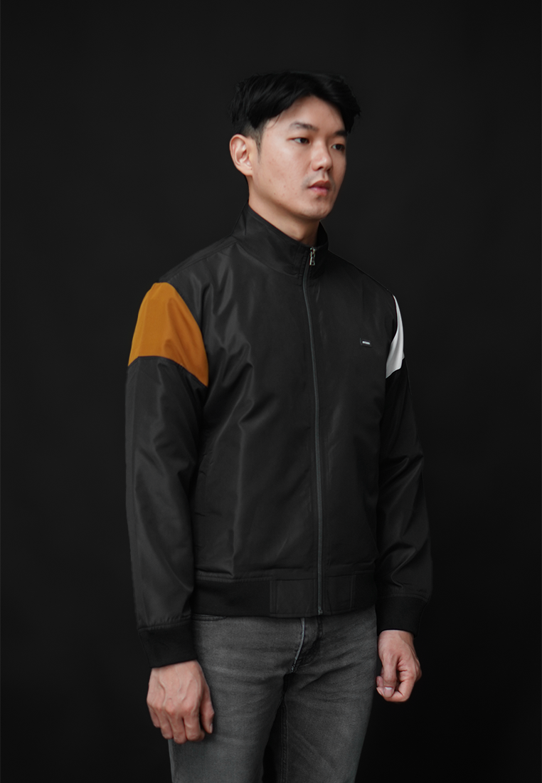 Ryusei Windbreaker Jacket Haruhiko Black - Jaket Parasut