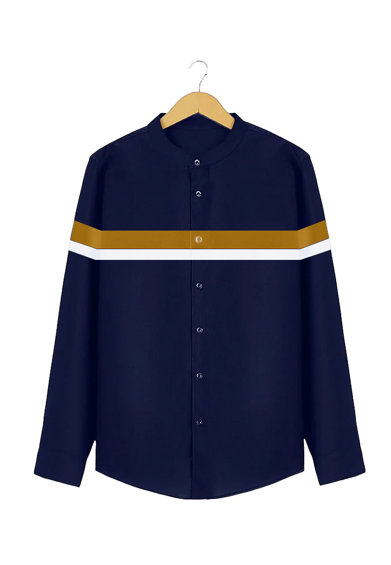 Atsuya Long Sleeve Navy - Ryusei