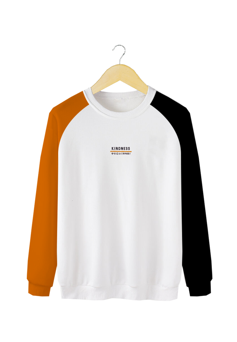 Ryusei Sweater Pria Narazaki CMB White