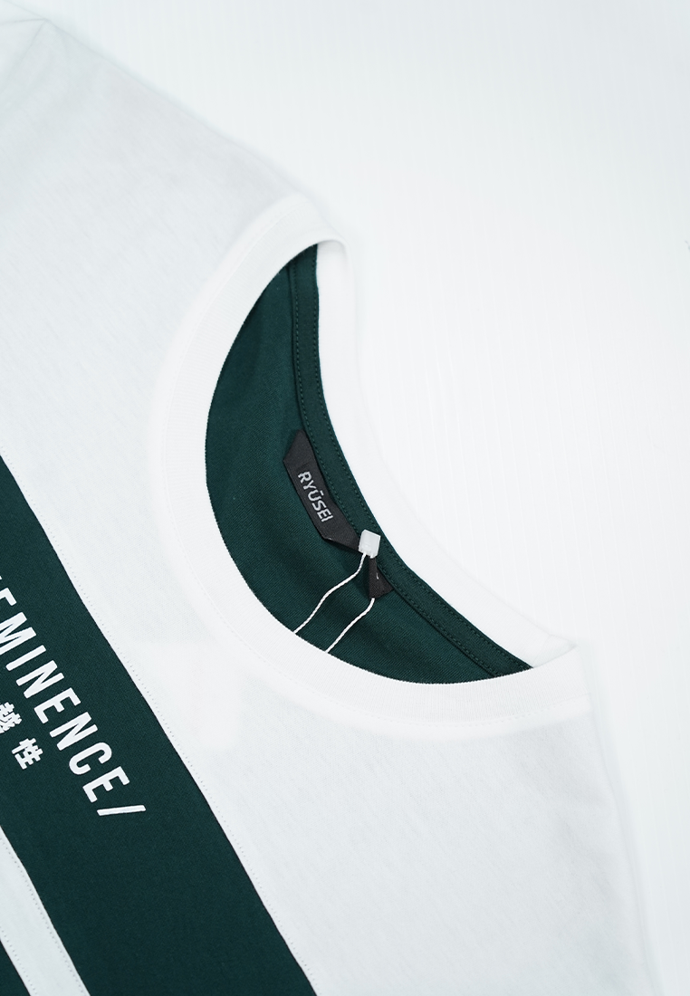 Ryusei Kaos Pria Eminence CMB Green