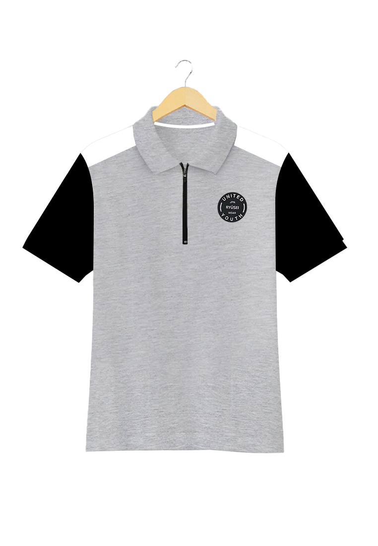 Ryusei Polo Kids United Youth CMB Grey - Ryusei
