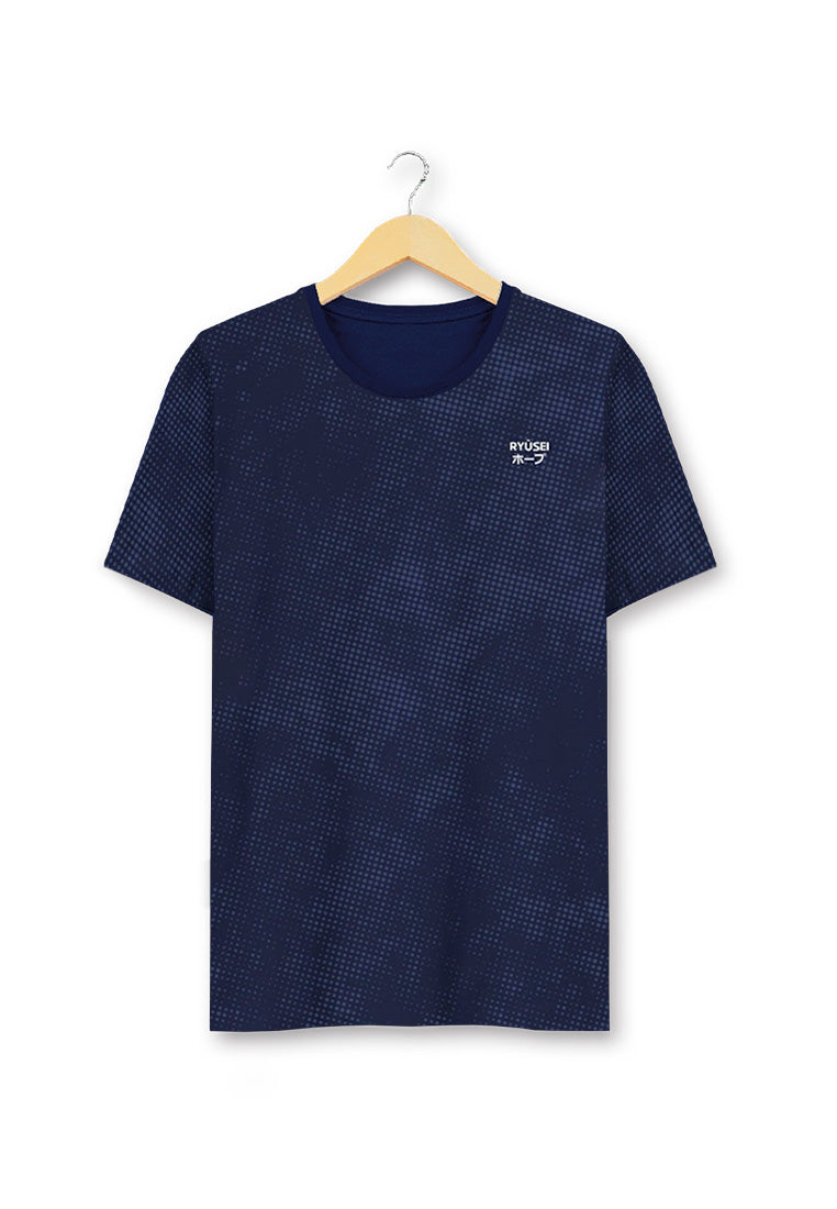 Ryusei Kaos Pria Hanaki FP Navy