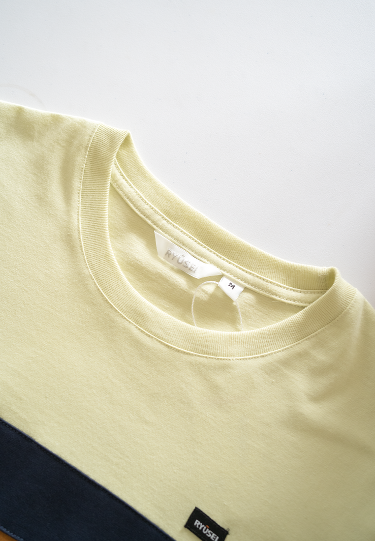 Ryusei Kaos Pria Yamato Pale Green