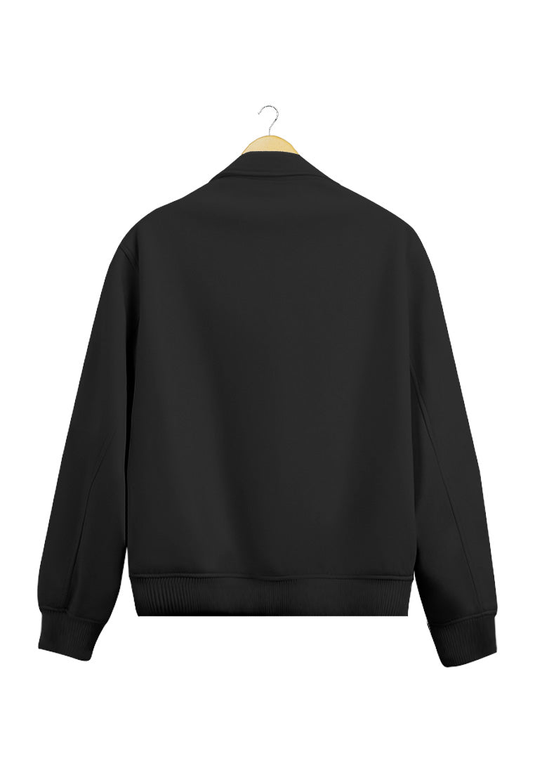 Ryusei Jacket Varsity Hiroyuki CMB Black - Ryusei