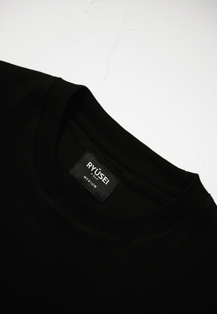 Ryusei Kaos Pria Oversize Boxy Hatanaka Pocket