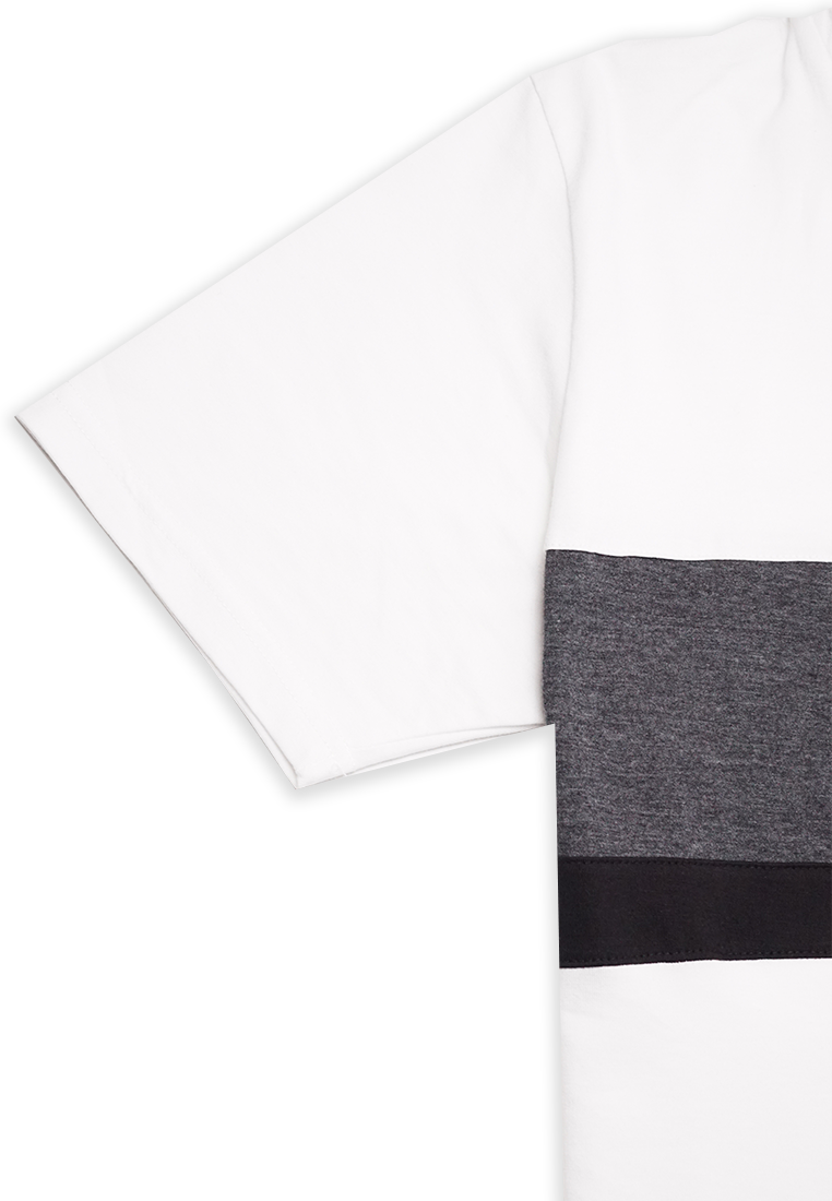 Ryusei Kaos Pria Turtleneck Nandito Shin CMB White