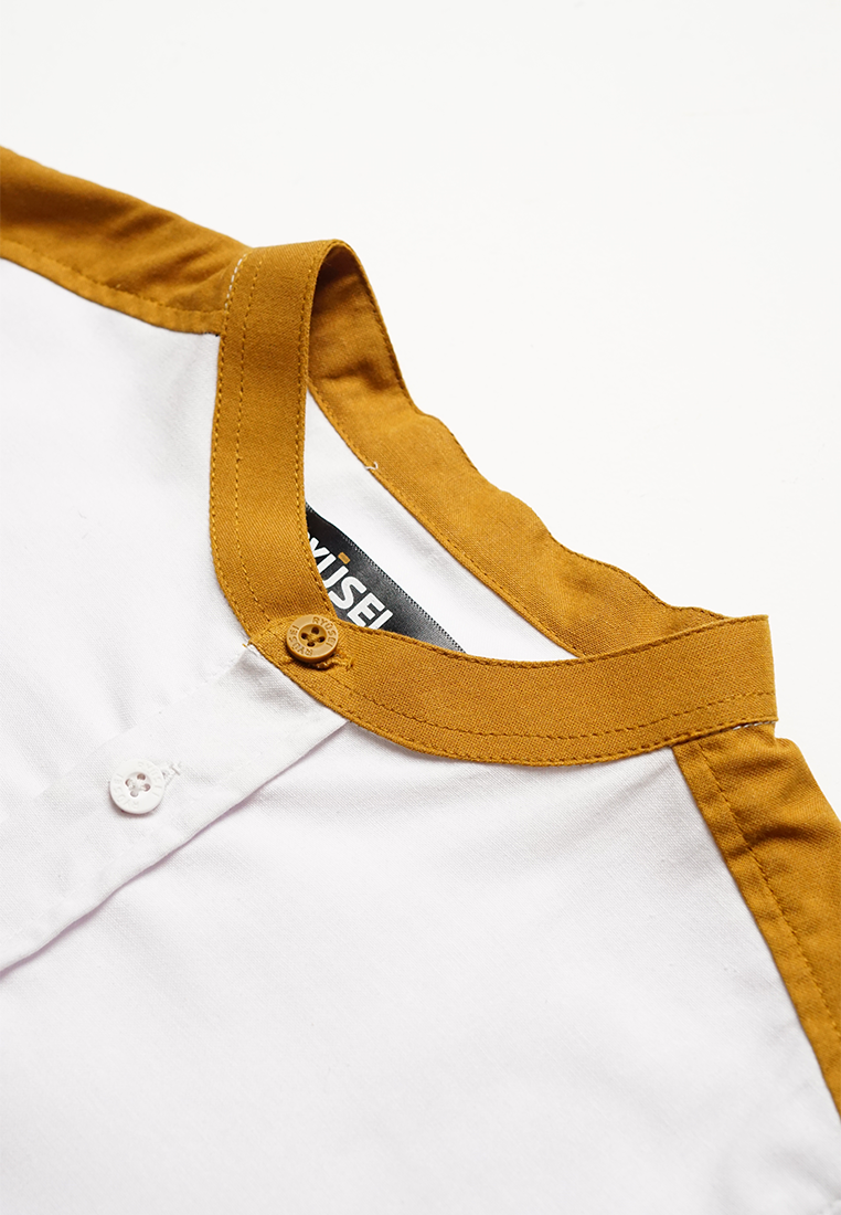 Ryusei Shirt kids Narushima Long Sleeve White