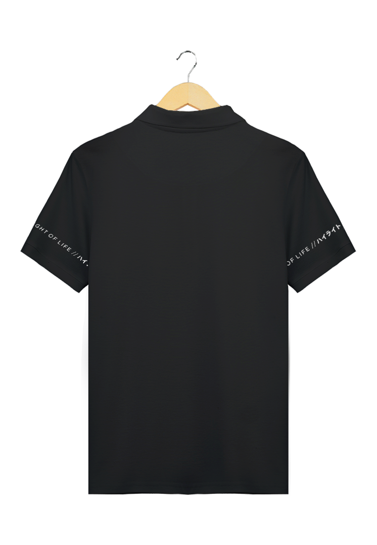 Ryusei Polo Shirt Kagayaki Black