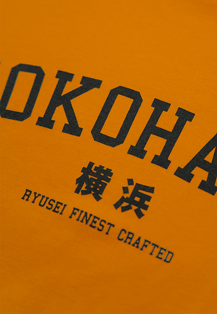 Ryusei Kaos Pria Yokohama Mustard