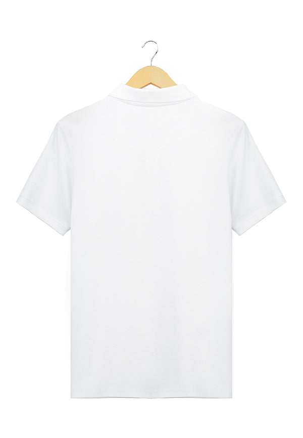 Ryusei Polo Shirt Mitsuhiro CMB White