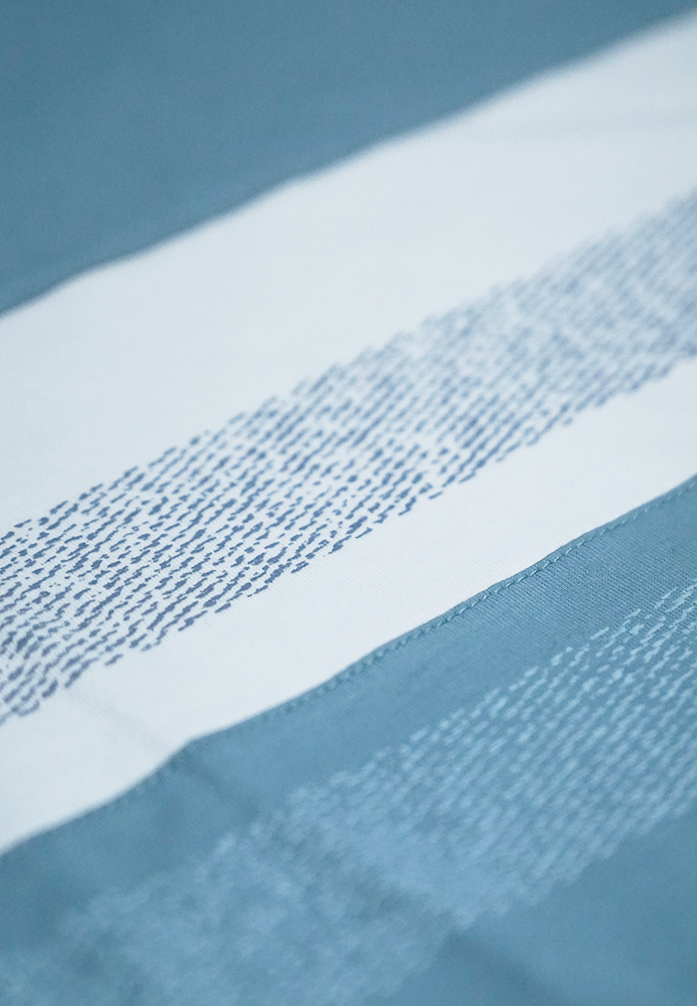 Ryusei Kaos Pria Miyashita CMB Smoke Blue