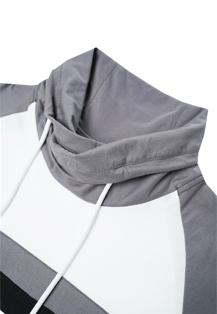 Ryusei Kaos Pria Lengan Panjang Nandito Rei CMB Grey