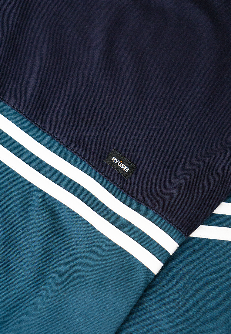 Ryusei Kaos Pria Komatsu CMB Deep Blue
