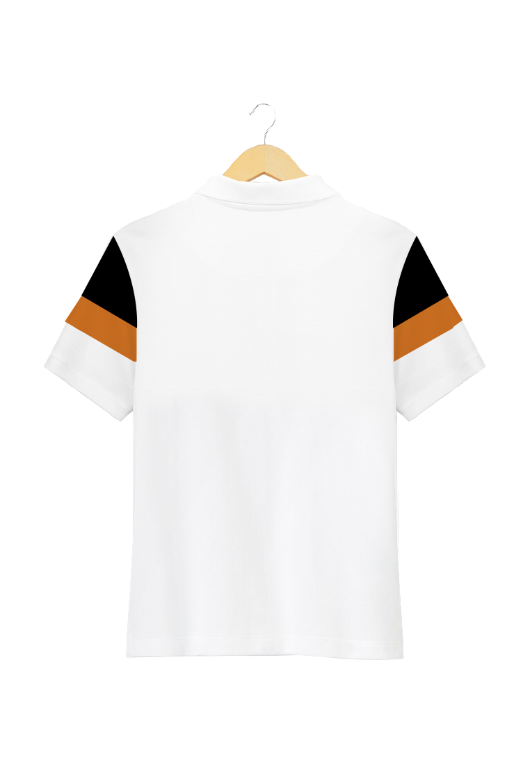 Ryusei Polo Shirt Kids Takazuka White