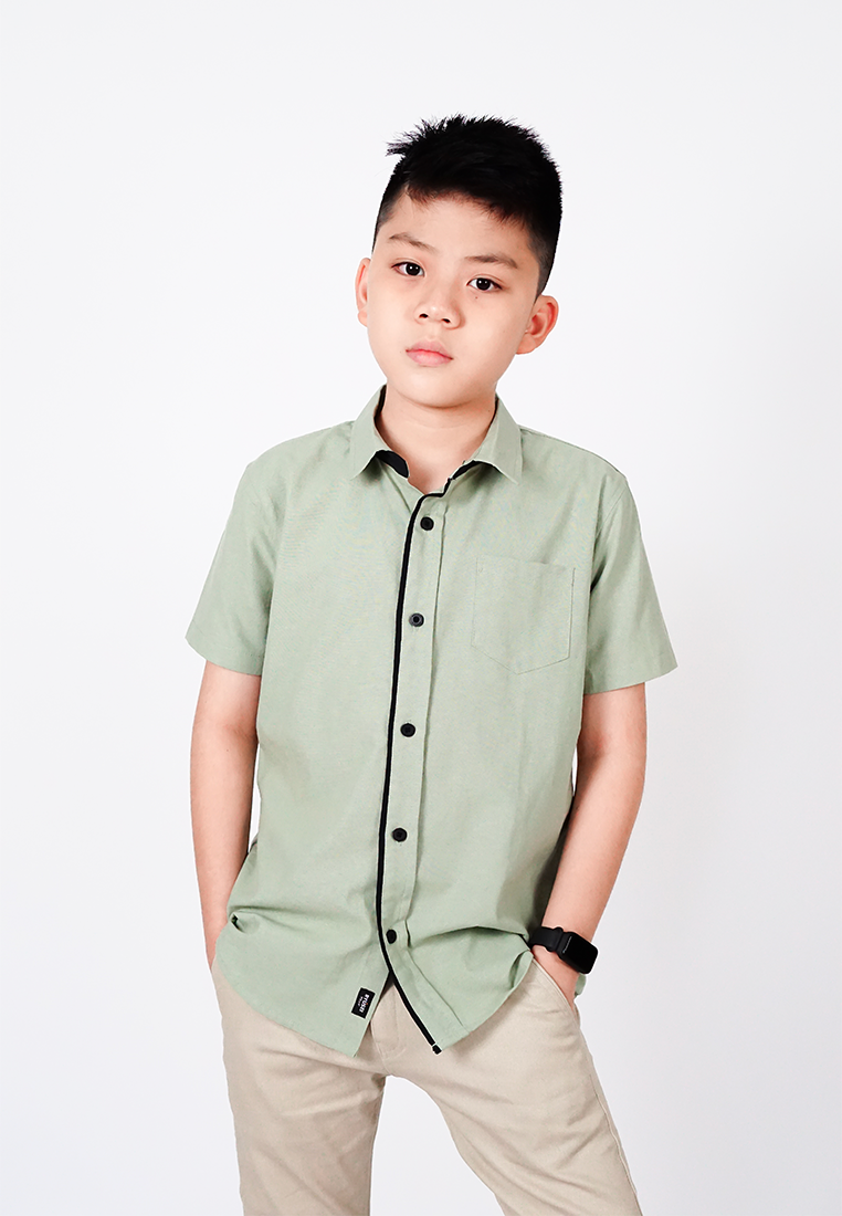 Ryusei Shirt kids Atsugawa Mint Green - Ryusei