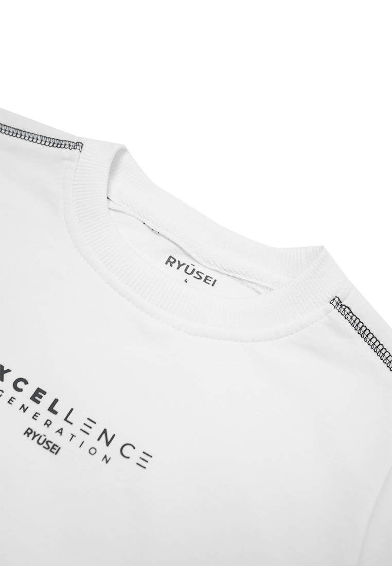 Ryusei Sweater Kids Excellence CMB White - Ryusei