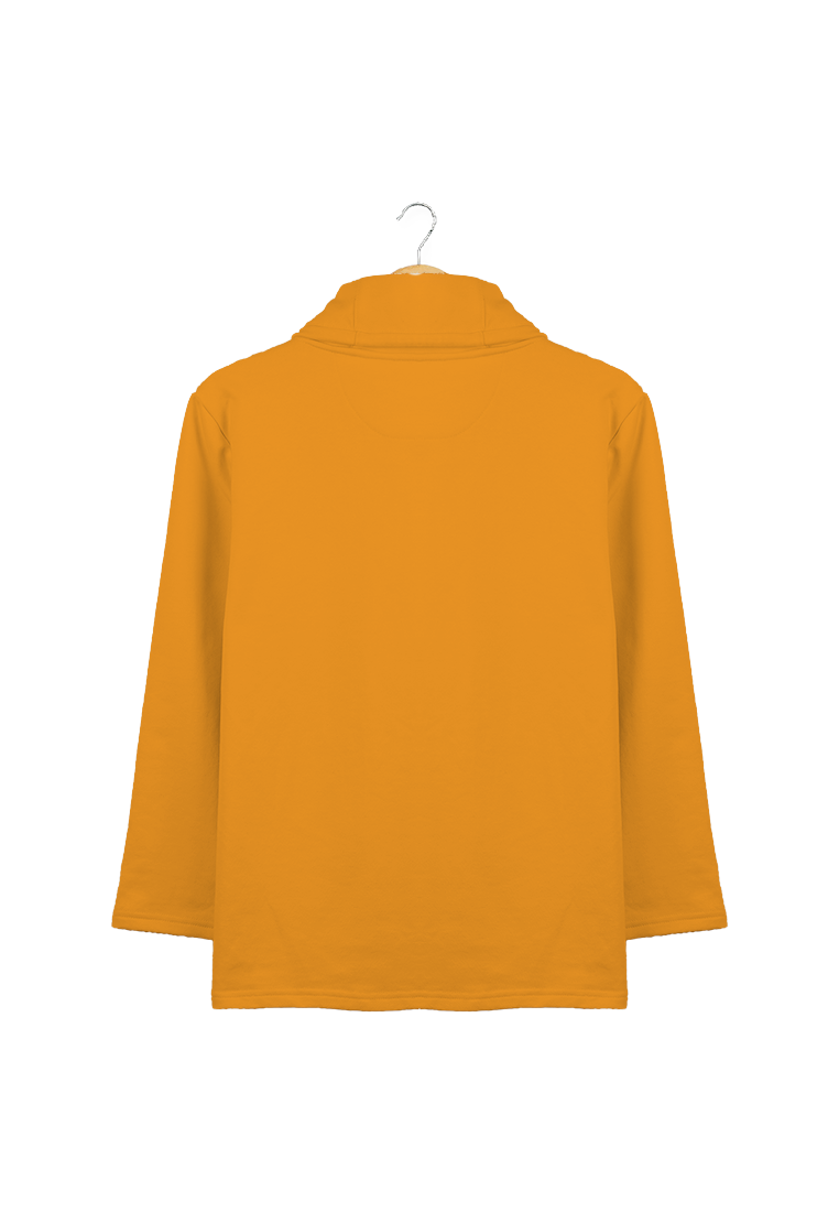 Ryusei Kaos Pria Lengan Panjang Nandito Mustard